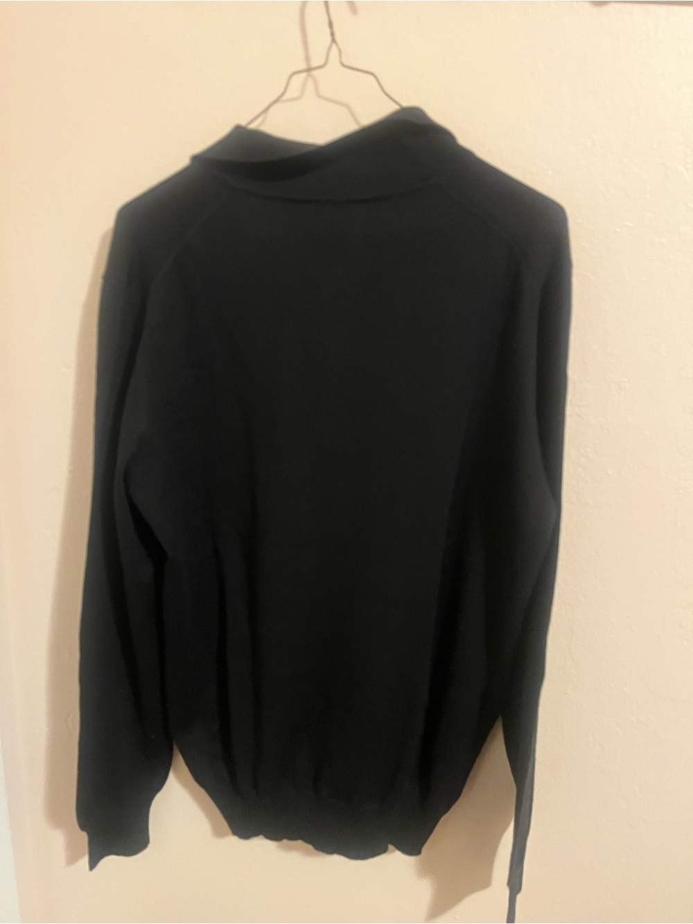 Barney’s New York Black Polo Sweater - Picture 5 of 6